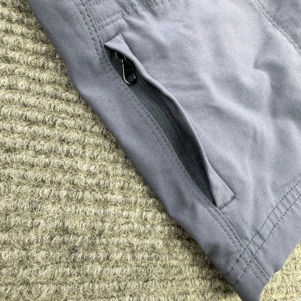Kuhl Freeflex Shorts Mens Small Charcoal Blue Hiking Outdoor Pull On 7.5" Inseam - Picture 4 of 14